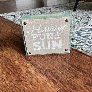 Having Fun in the Sun Sign Motivation